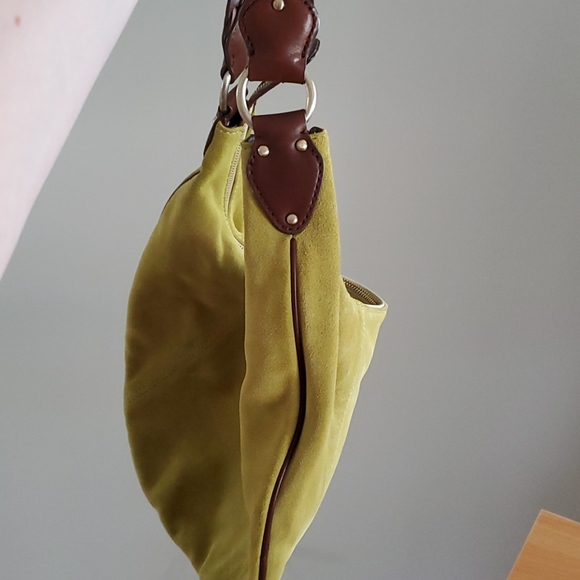 Michael Kors Suede Shoulder Bag - Picture 6 of 14